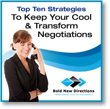 Keep Your Cool & Transform Negotiations